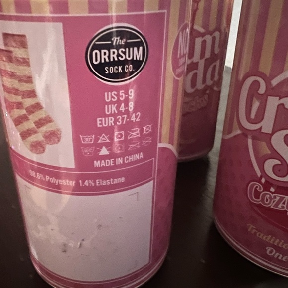 🤍🖤 The Orrsum Sock Co Cream Soda Socks In A Can - Picture 3 of 4